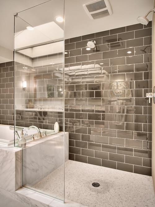 Modern Master bathroom