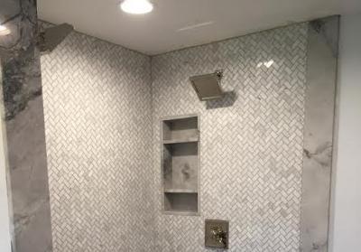 his and hers shower design